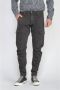Le Temps Des Cerises Taps toelopende cargo broek Koge Army Black Heren - Thumbnail 1