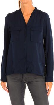 Le Temps Des Cerises Casual lange mouwen blouse Blue Dames