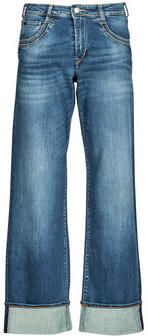 Le Temps Des Cerises High Waist Straight Fit Jeans Blue Dames