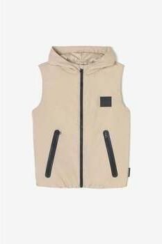 Le Temps des Cerises Donsjas Mouwloos donsjack met capuchon IRONBO