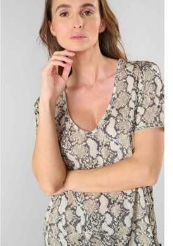 Le Temps des Cerises T-shirt ARGENT