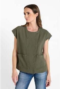 Le Temps des Cerises T-shirt Korte Mouw Mouwloos jack ELIAS