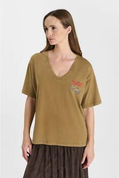 Le Temps des Cerises T-shirt Korte Mouw ROTSACHTIG T-shirt