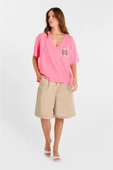 Le Temps des Cerises T-shirt Korte Mouw TIJGERS T-shirt