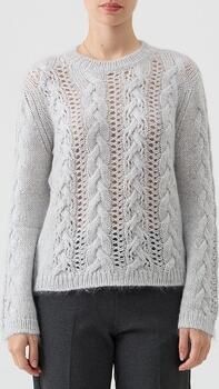 Le Tricot Perugia Trui 46482GIROCOLLOMOHAIRLUREX