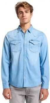 Lee Overhemd Lange Mouw 112363914 WESTERN-DENIM LIGHT