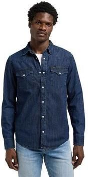 Lee Overhemd Lange Mouw 11237056 REG WEST SHIRT-MID STONE