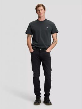 Lee T-shirt 112386436 RELAXED SMALL LOGO TEE-WASHED BLACK