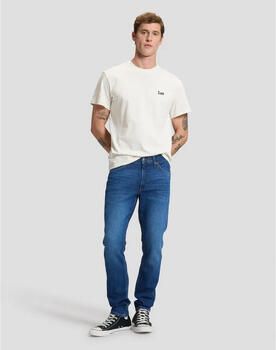 Lee T-shirt 112387486 SHORT S VE SMALL LOGO TEE-ECRU