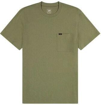 Lee T-shirt Korte Mouw 112364542 POCKET TEE-MERCANTILE GREEN