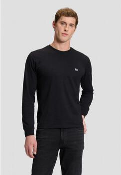 Lee T-Shirt Lange Mouw 112386435 LONG S VE PATCH LOGO TEE-BLACK