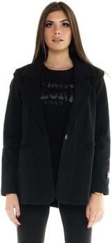 Leone 1947 Blazer Woman Fleece Jacket Blackout