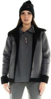 Leone 1947 Blazer Woman Jacket With Sherpa Greyss