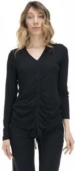 Leone 1947 Blouse Woman Long Sleeves Earth Tones