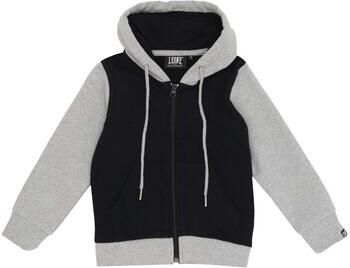 Leone 1947 Capuchon sweaters Girl Hoody Full Zip Super Grey