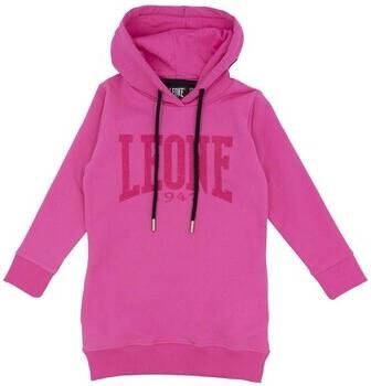 Leone 1947 Capuchon sweaters Girl Hoody Sweatshirt Over Pink Girl