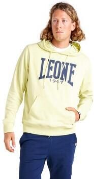 Leone 1947 Capuchon sweaters Man Hoody Fleece Big Logo Not Brusched