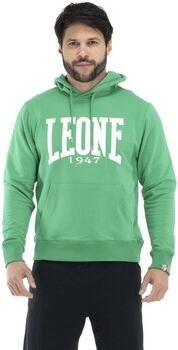 Leone 1947 Capuchon sweaters Man Hoody Fleece Big Logo Not Brusched