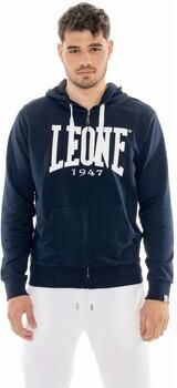 Leone 1947 Capuchon sweaters Man Hoody Full Zip Big Logo