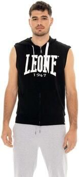 Leone 1947 Capuchon sweaters Man Hoody Sleeveless Big Logo