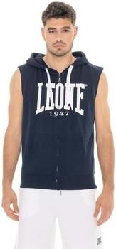 Leone 1947 Capuchon sweaters Man Hoody Sleeveless Big Logo