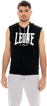 Leone 1947 Capuchon sweaters Man Hoody Sleeveless Big Logo