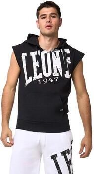 Leone 1947 Capuchon sweaters Man Hoody Sleeveless Boxing Legend
