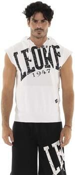 Leone 1947 Capuchon sweaters Man Hoody Sleeveless Boxing Legend