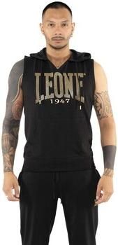 Leone 1947 Capuchon sweaters Man Hoody Sleeveless Stripe Gold Hj