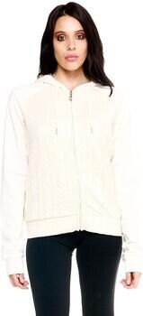 Leone 1947 Capuchon sweaters Woman Hoody Bonded Full Zip Greyss