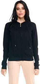 Leone 1947 Capuchon sweaters Woman Hoody Full Zip Bonded Glam Winter
