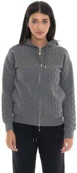 Leone 1947 Capuchon sweaters Woman Hoody Full Zip Braid