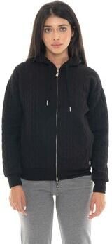 Leone 1947 Capuchon sweaters Woman Hoody Full Zip Braid