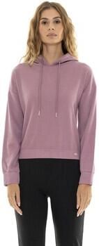 Leone 1947 Capuchon sweaters Woman Rib Hoody Pearl