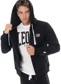 Leone 1947 Fleece Jack Man Hoody Full Zip Soft Basic