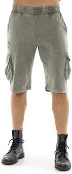 Leone 1947 Korte Broek Man Cargo Bermuda Old Wash