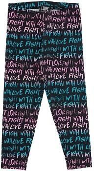 Leone 1947 Legging Girl Allover Print Pink Girl