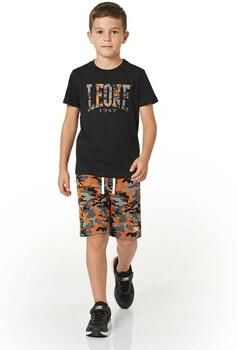 Leone 1947 Setjes Boy Sets T-Shirt + Bermuda Military Fluo