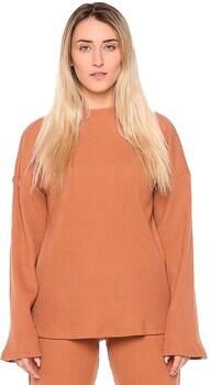 Leone 1947 Sweater Woman Rib High Collar Relaxed