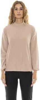 Leone 1947 Sweater Woman Rib High Collar Relaxed