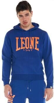 Leone 1947 Sweaters Man Hoody Fleece Big Logo Not Brushed