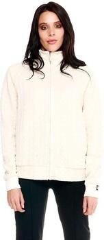 Leone 1947 Sweaters Woman High Collar Bonded Full Zip Greyss