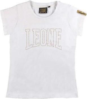 Leone 1947 T-shirt Girl T-Shirt Short Sleeves Sporty Gold