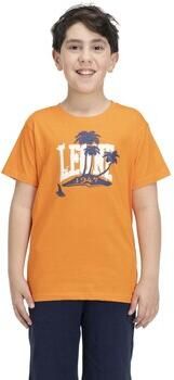 Leone 1947 T-shirt Korte Mouw Boy + Bermuda Beach