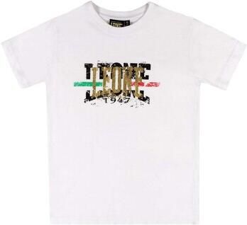 Leone 1947 T-shirt Korte Mouw Boy Short Sleeves Authentic Gold