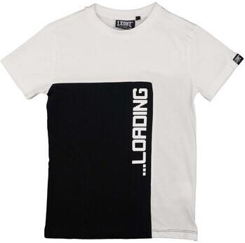 Leone 1947 T-shirt Korte Mouw Boy Short Sleeves B W