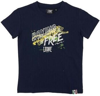 Leone 1947 T-shirt Korte Mouw Boy Short Sleeves Basic