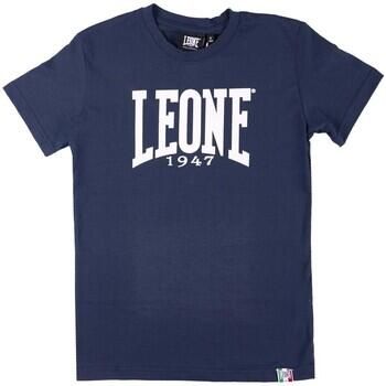 Leone 1947 T-shirt Korte Mouw Boy Short Sleeves Basic