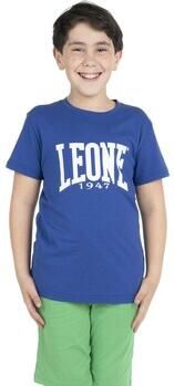 Leone 1947 T-shirt Korte Mouw Boy Short Sleeves Basic