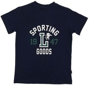 Leone 1947 T-shirt Korte Mouw Boy Short Sleeves College